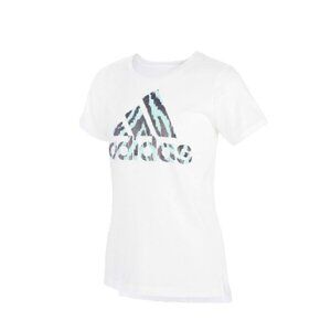 Big Girls Short Sleeve Graphic T-shirt white size 10/12 tee shirt